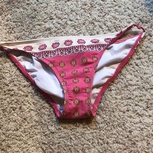 NEVER WORN Patterned bikini bottoms